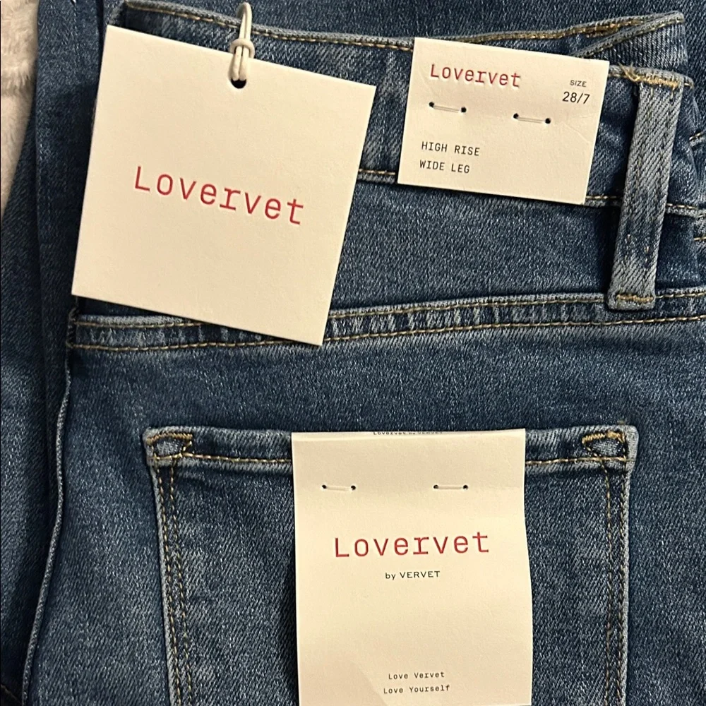 Lovervet High Rise Blue Jeans - Picture 2 of 4